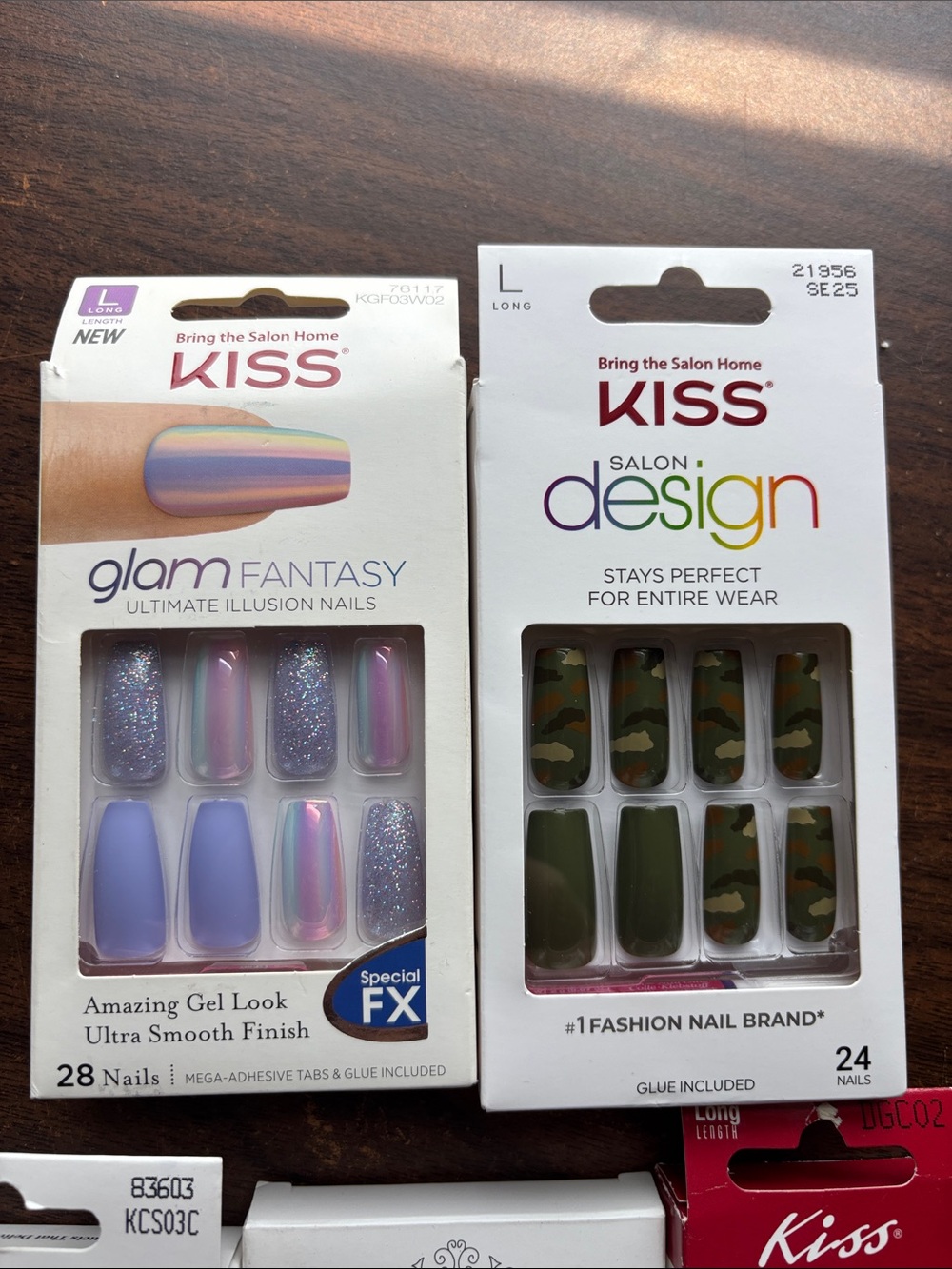 Assorted Nail Packs - Multiple Colors - Picture 2 of 4